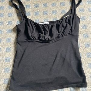 Reformation black tank top
